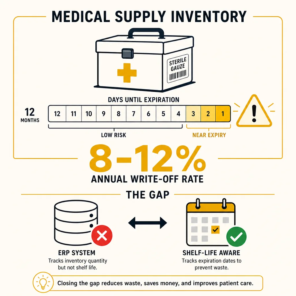 What Expiry-Driven Write-Offs Cost Medical Suppliers