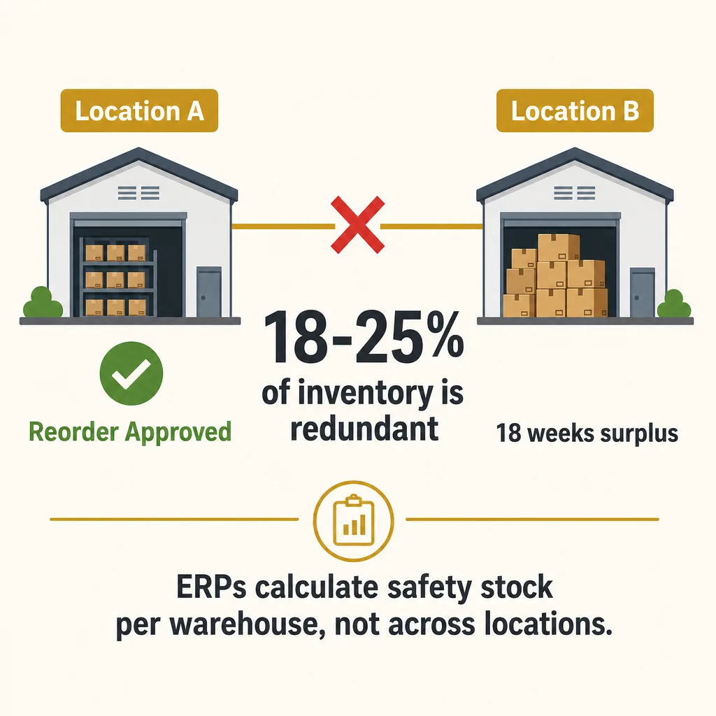 Why Do Multi-Location Suppliers Buy Inventory They Already Own?